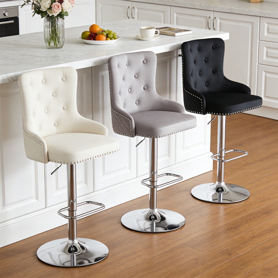 Lion Head modern bar stool